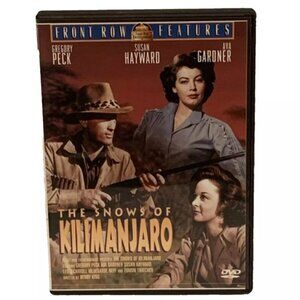 The Snows of Kilimanjaro (DVD, 2000, Front Row Features) Gregory Peck
